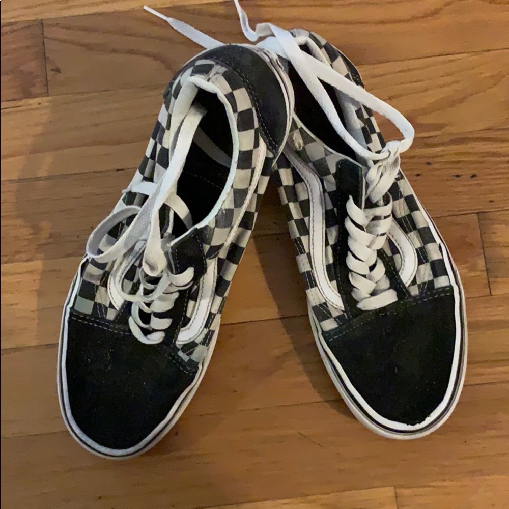 VANS Old Skools checkerboard sneakers